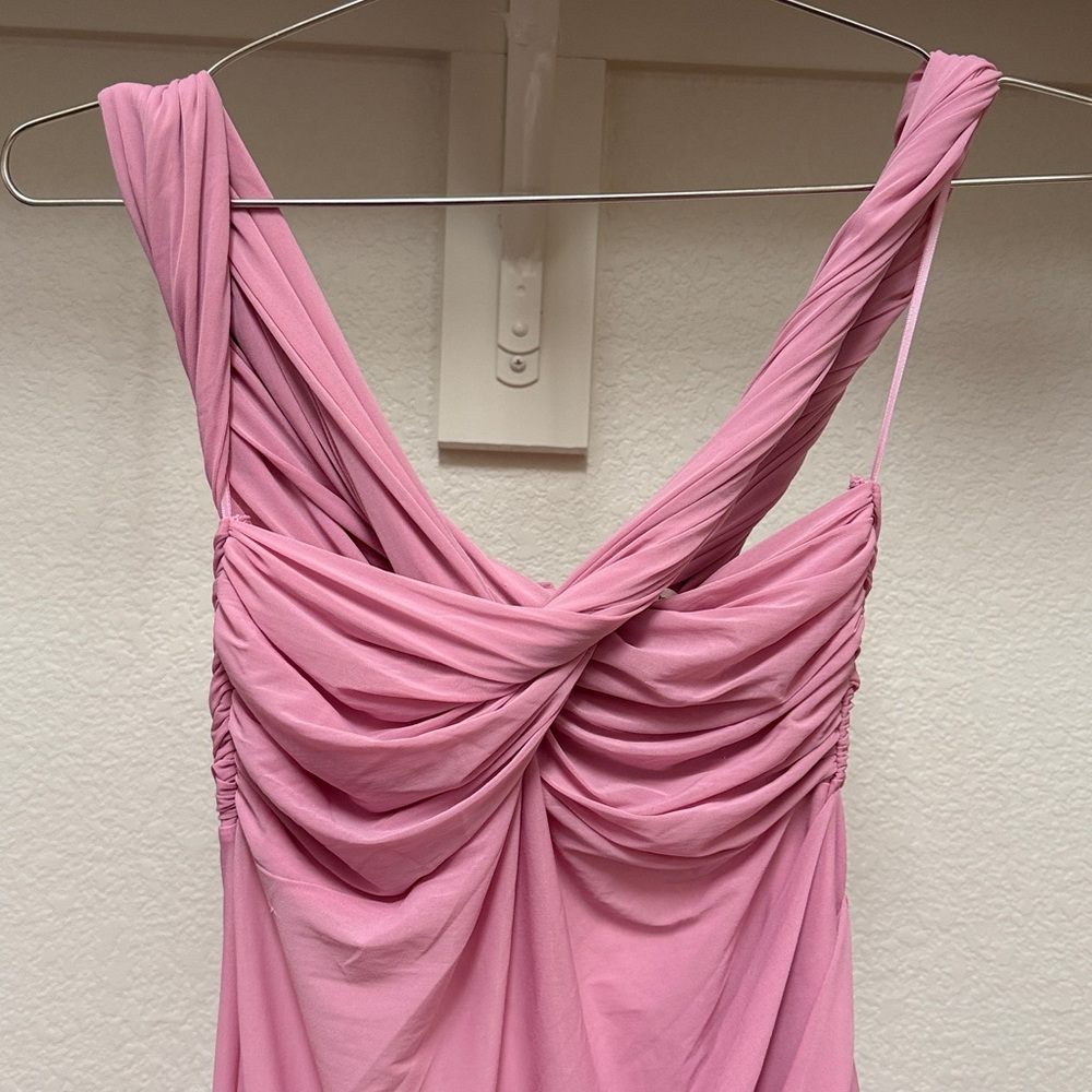 Ronny Kobo Izel Dress in Carnation - Picture 7 of 15